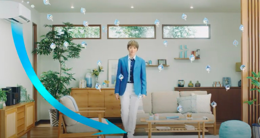 21 ダイキンのcm女優は誰 換気ができるルームエアコン Life Is What You Enjoy